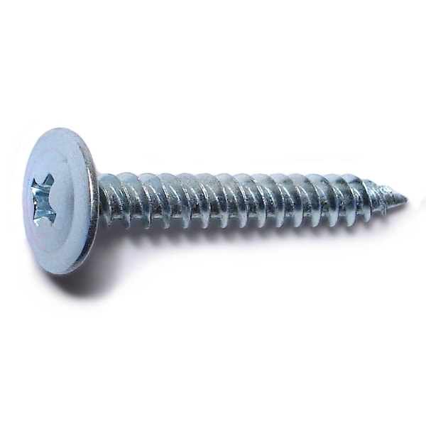 Midwest Fastener Sheet Metal Screw, #8 x 1-1/4 in, Zinc Plated Steel Truss Head Phillips Drive, 25 PK 30744 - main